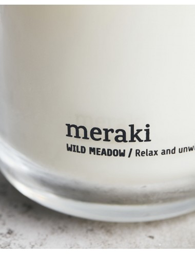 Meraki Scented candle, Wild meadow, 360 g., Burning time: 60 hours