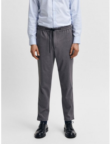 SELECTED HOMME PERFORMANCE STRING TROUSERS GREY