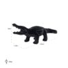 Richmond Interiors Crocodile Mojo black - Image 5