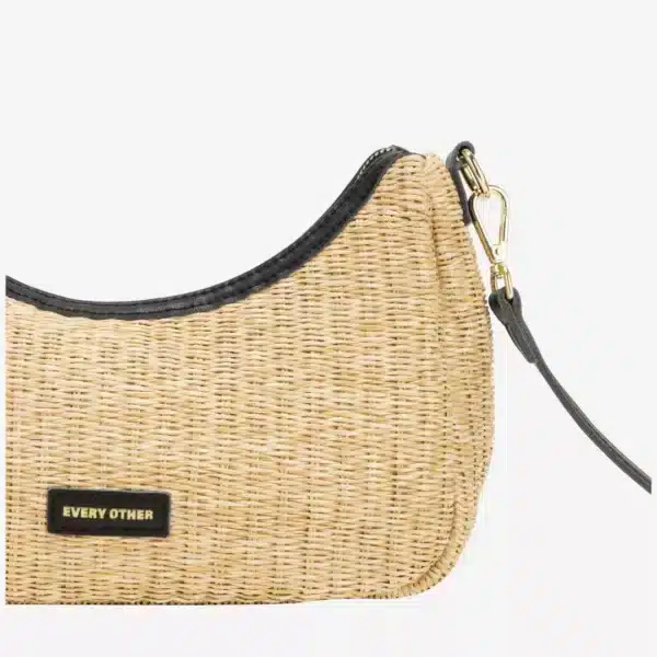 SOLEIL RATTAN SHOULDER BAG - Image 4