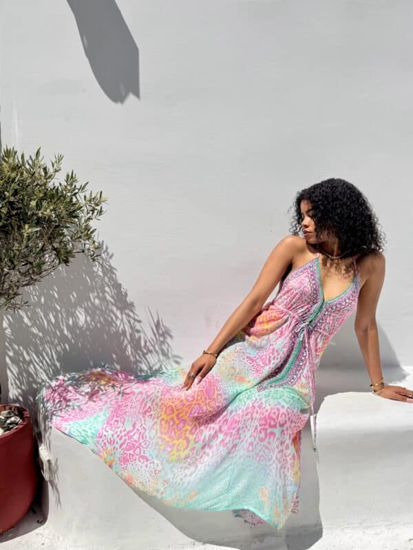 AISHA HI LOW DRESS LONG COACHELLA - Image 5