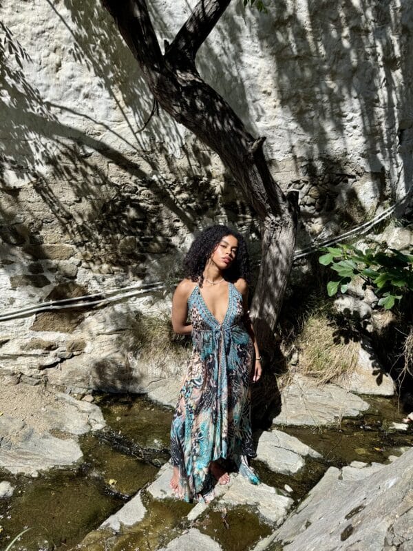 AISHA HI LOW DRESS LONG GOA - Image 2