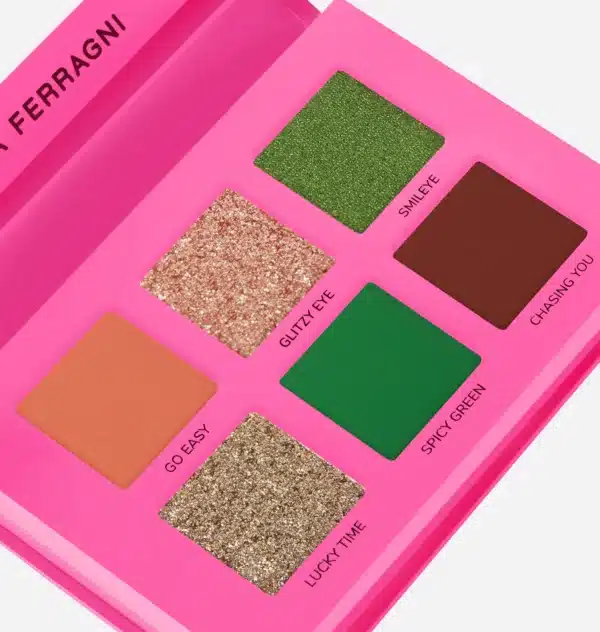 CHIARA FERRAGNI EYESHADOW PALETTE - FANCY GREEN - Image 4