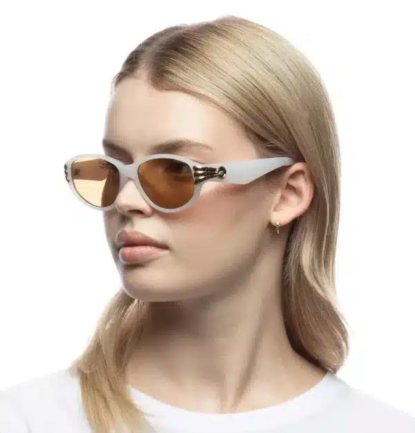 LE SPECS BOMBSHELL WHITE - Image 2