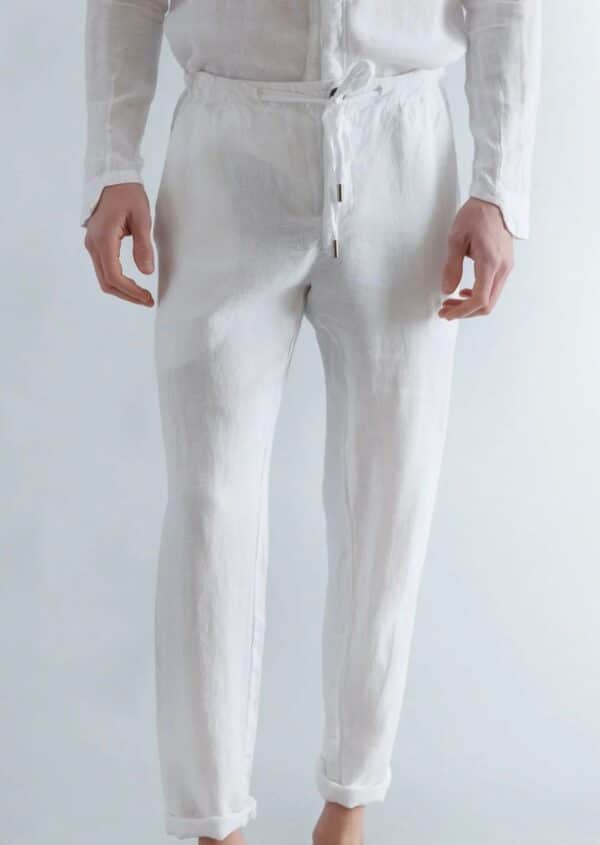 Costa Lekka Collection 100% linen pants - Image 2