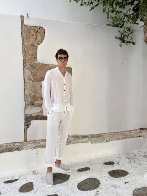 Costa Lekka Collection 100% linen pants - Image 4