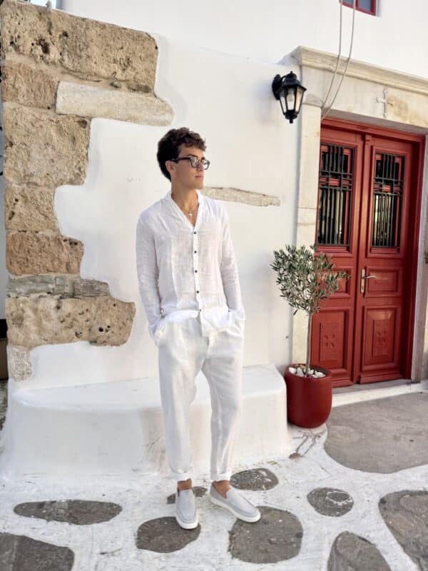 Costa Lekka Collection 100% linen pants