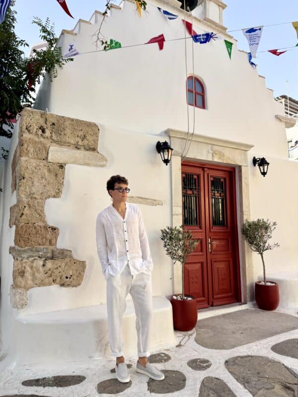 Costa Lekka Collection 100% linen shirt