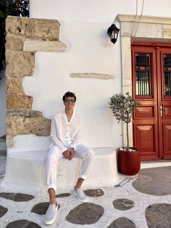 Costa Lekka Collection 100% linen shirt - Image 3
