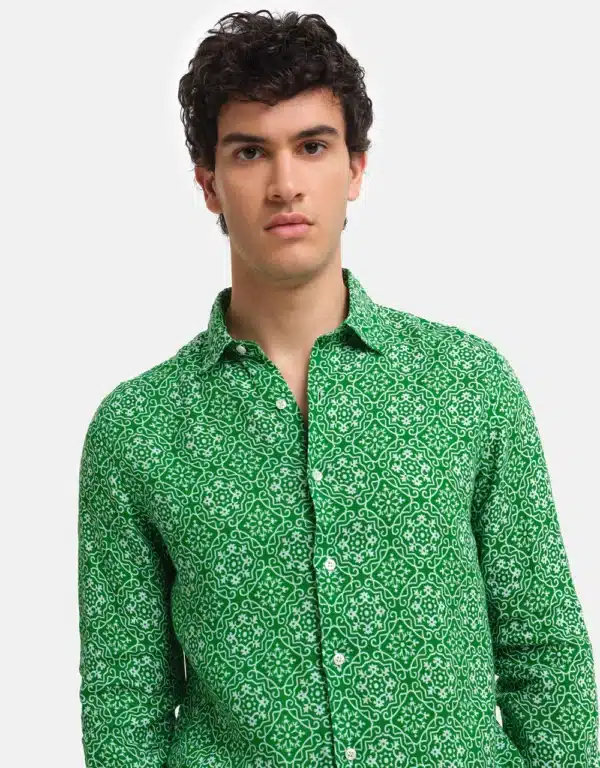FILICUDI LINEN SLIM FIT SHIRT - Image 2