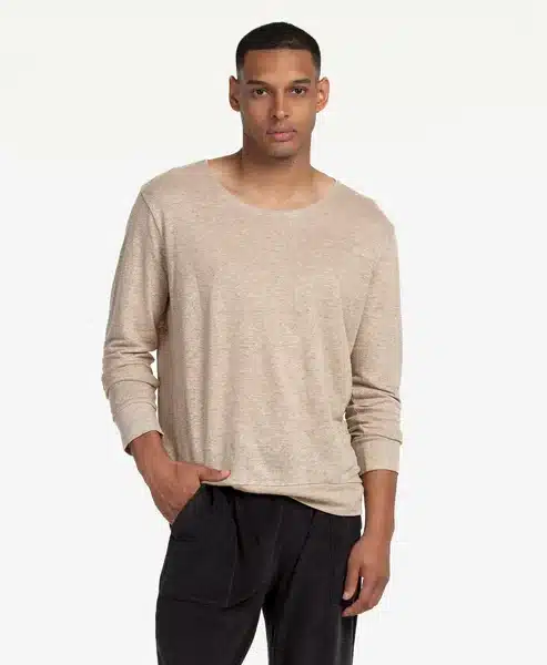 SWEATSHIRT LINEN SAND