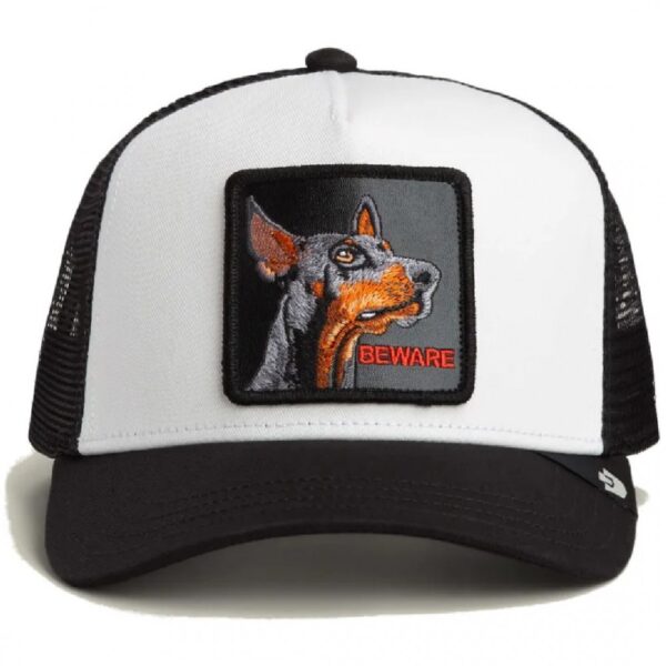 Goorin Bros Kapelo Baseball Beware Doberman Black White 1000x1000