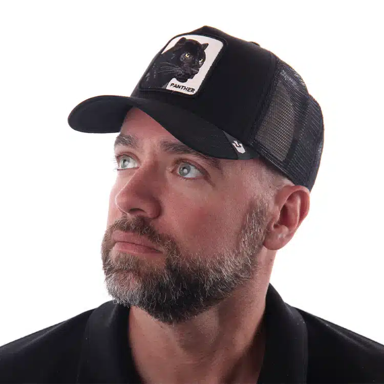 Goorin Brothers Panther Trucker Black